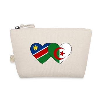 Namibie Algérie Drapeau Coeur - Trousse biologique - nature - Devant