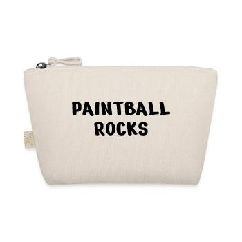 Paintball Airsoft - Bio-Täschchen - Natur - Vorne