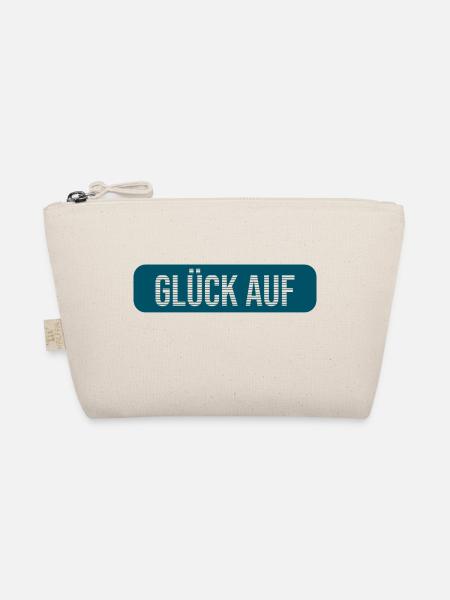 Glück auf Bergbau Erz - Bio-Täschchen - Natur