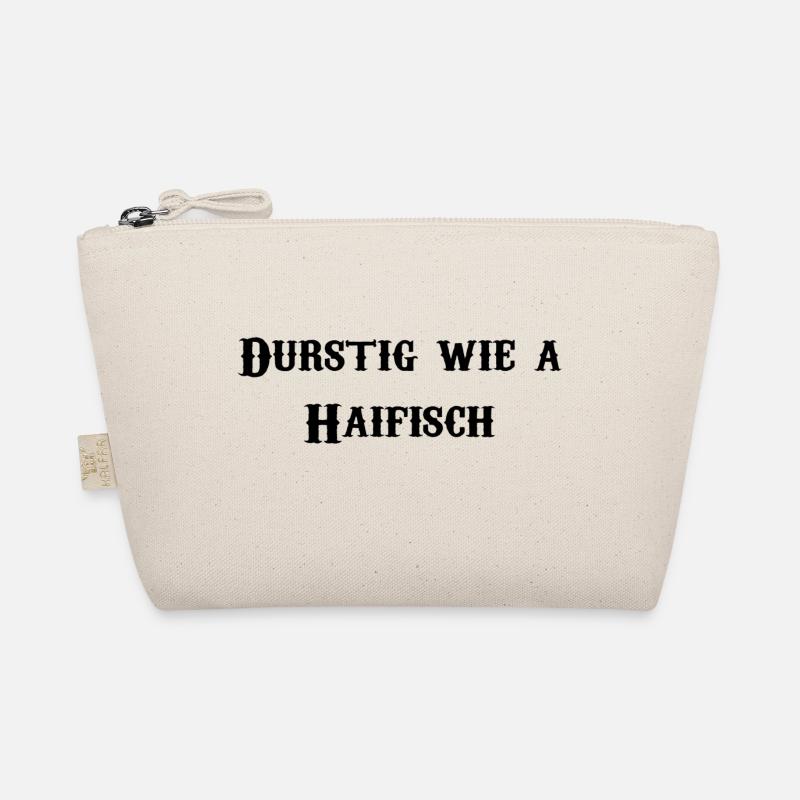 Durstig wie a Haifisch Bio-Täschchen