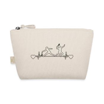 Badminton badminton badminton fan badminton team - Organic Pouch - nature - Front