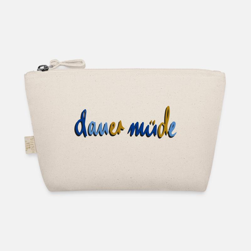 dauer müde Bio-Täschchen