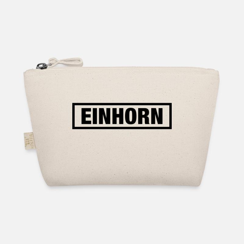 Einhorn Tasse big - Bio-Täschchen - Natur