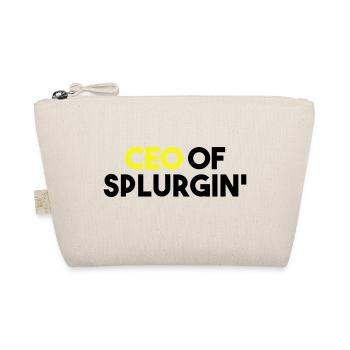 GESCHÄFTSFÜHRER VON SPLURGIN' - Bio-Täschchen - Natur - Vorne
