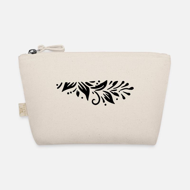 Blätter Dekor Bio-Täschchen