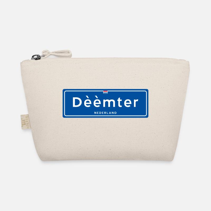 Dèèmter (Deventer) place name sign Organic Pouch