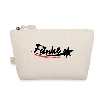 Funke Logo Schwarz/Rot - Bio-Täschchen - Natur - Vorne
