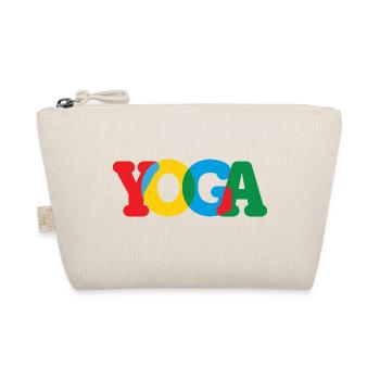 Yoga / Namaste / Zen - Organic Pouch - nature - Front
