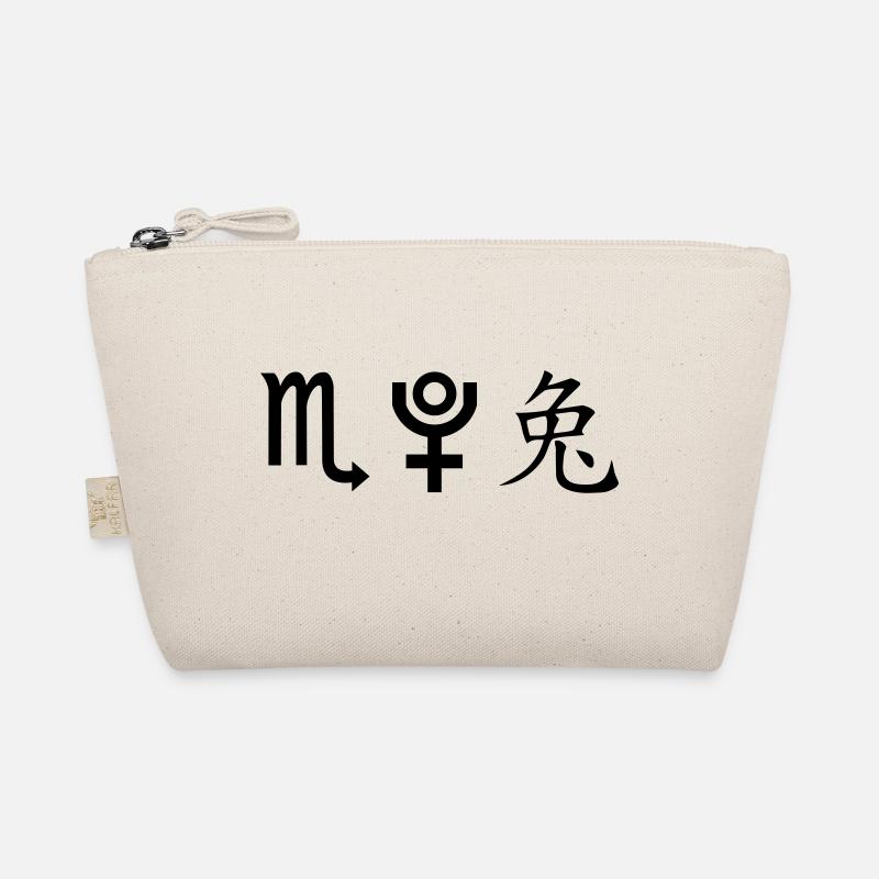 Scorpio Pluto Rabbit Organic Pouch