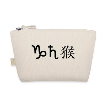 Capricorne Saturne Singe - Trousse biologique - nature - Devant