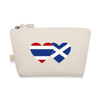Coeur de drapeau de Thaïlande Ecosse - Trousse biologique - nature - Devant