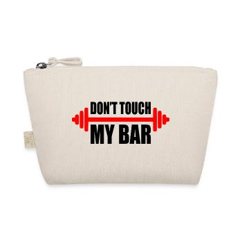d'ont touch my bar - Bio-Täschchen - Natur - Vorne