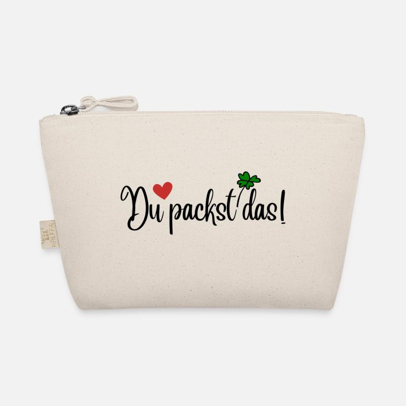 Du packst das - Bio-Täschchen - Natur
