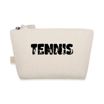 TENNIS JOUEUR JOUEUSE FAN CLUB SPORT - Trousse biologique - nature - Devant