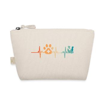 Veterinary heartbeat - Organic Pouch - nature - Front