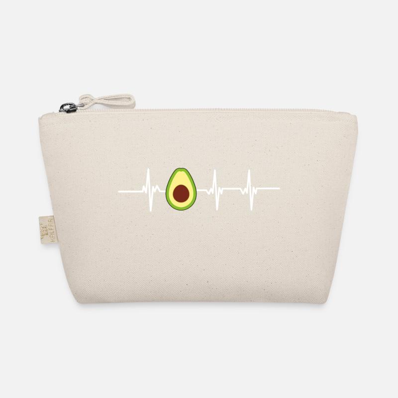 Avocado-Herzschlag Bio-Täschchen