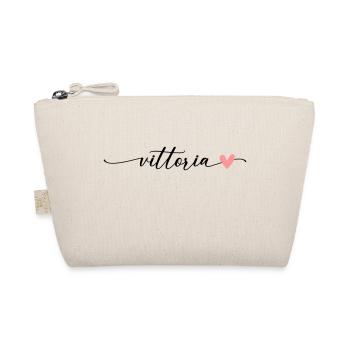 Police de calligraphie Vittoria Name - Trousse biologique - nature - Devant