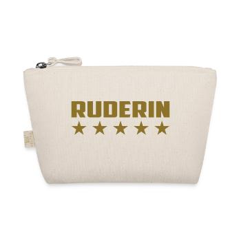 Rudern / Ruderer / Ruderin / Rudergerät / Boot - Bio-Täschchen - Natur - Vorne