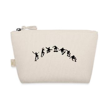 Snowboardfahrer Snowboard Geschenk Snowboardsport - Bio-Täschchen - Natur - Vorne