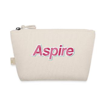 Design typographique Aspire - Trousse biologique - nature - Devant