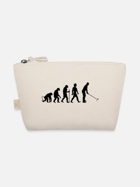 evolution golf - Bio-Täschchen - Natur - Vorne
