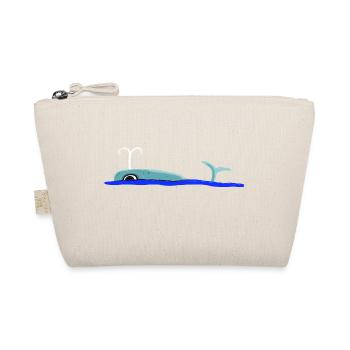 Whale - Organic Pouch - nature - Front