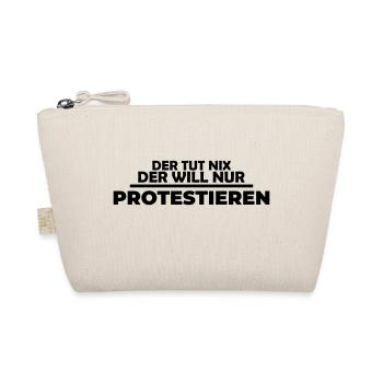 Der tut nix, der will nur protestieren Landwirt - Bio-Täschchen - Natur - Vorne