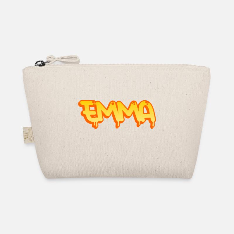 Graffiti Name Emma Organic Pouch