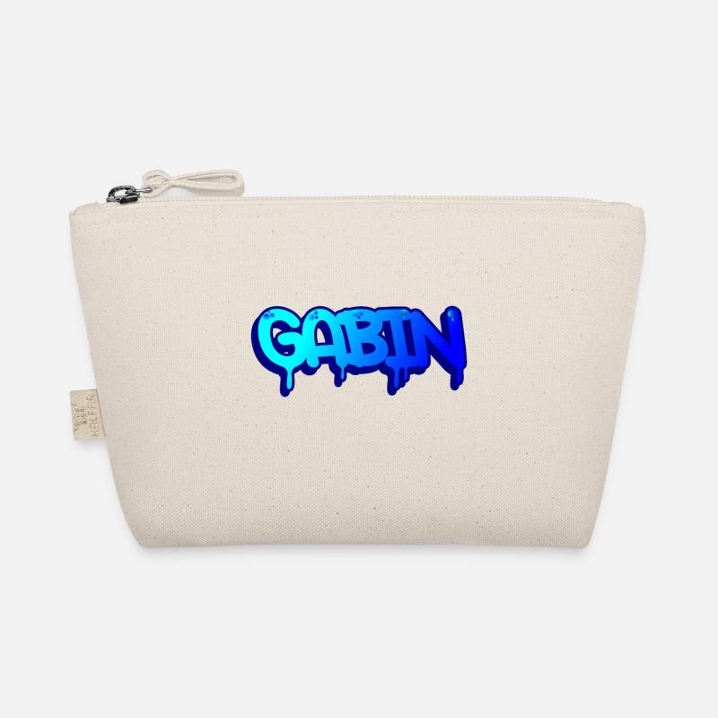 Graffiti Vorname Gabin - Bio-Täschchen - Natur