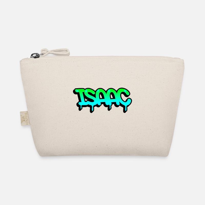Graffiti First Name Isaac Organic Pouch