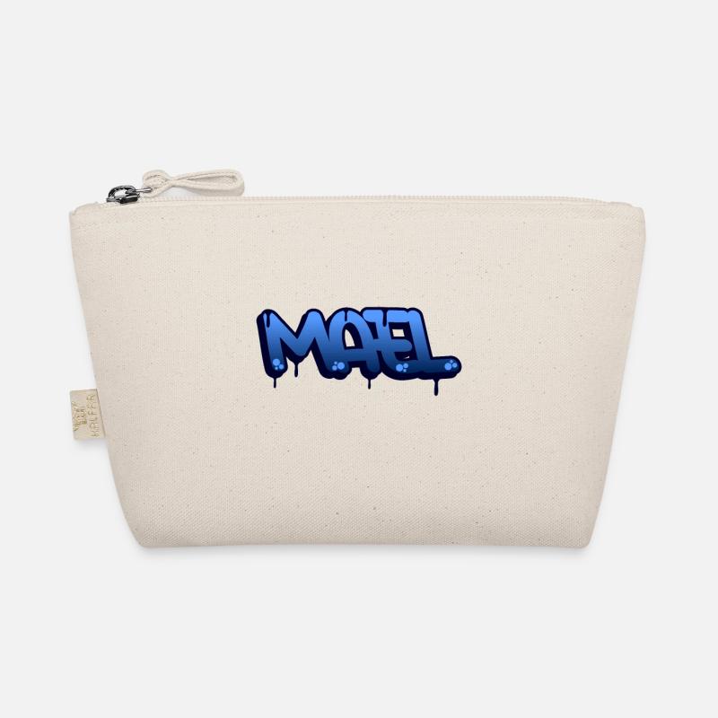 Graffiti first name Mael - Organic Pouch - nature