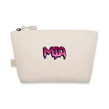 Graffiti Name Mia - Organic Pouch - nature - Front