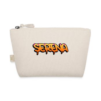 Graffiti prénom Séréna - Trousse biologique - nature - Devant