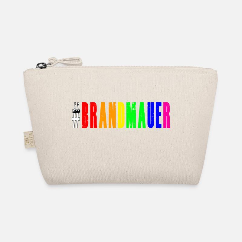 Brandmauer Regenbogen Vielfalt Bio-Täschchen