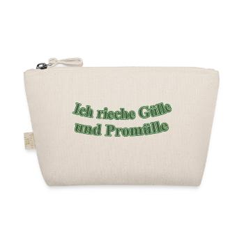 Gülle und Promülle - Bio-Täschchen - Natur - Vorne