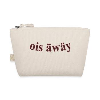 ois äwäy - Bio-Täschchen - Natur - Vorne