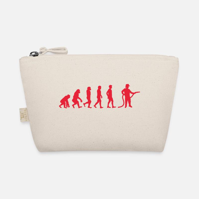 Evolution Feuerwehrmann rot - Bio-Täschchen - Natur