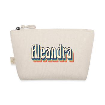 Aleandra t-shirt rétro vintage t-shirt cadeau - Trousse biologique - nature - Devant