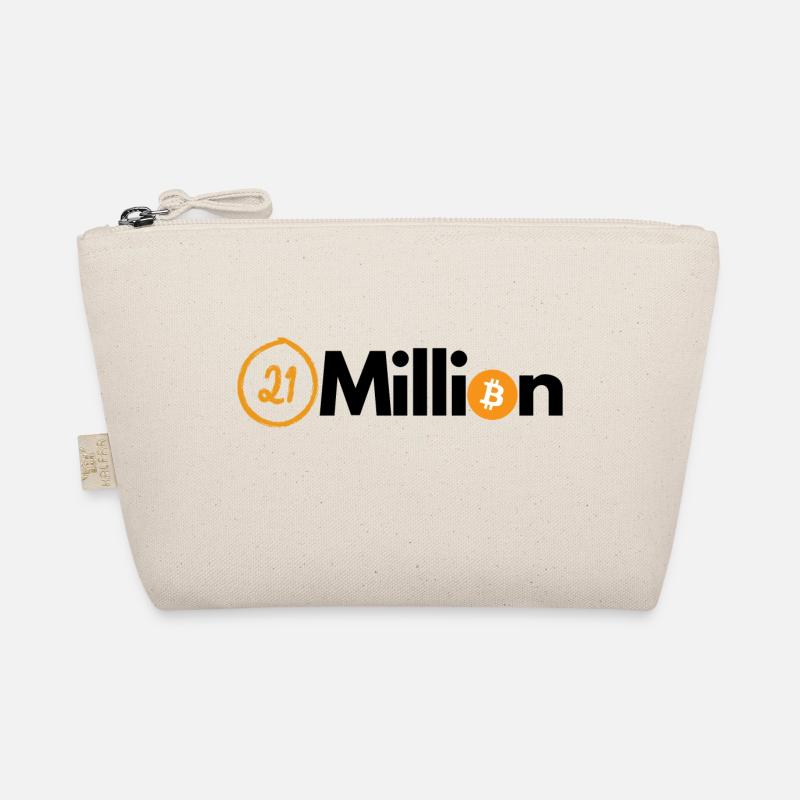 Crypto 21 Million BTC Bitcoin Organic Pouch