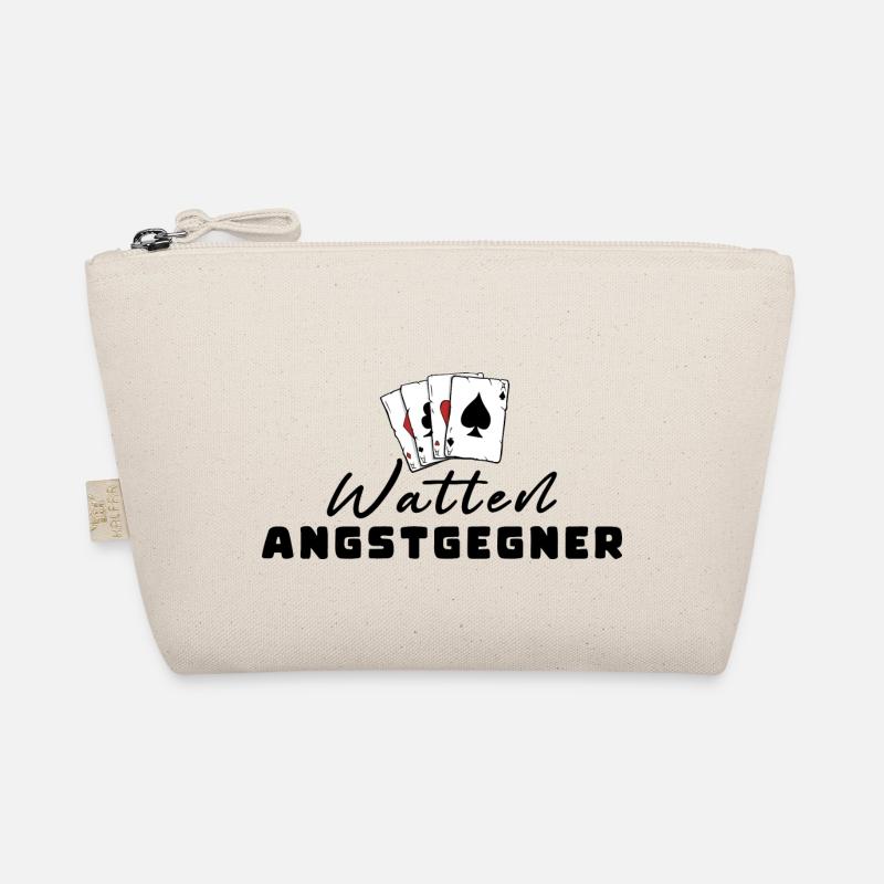 Watten Angstgegner - Bio-Täschchen - Natur