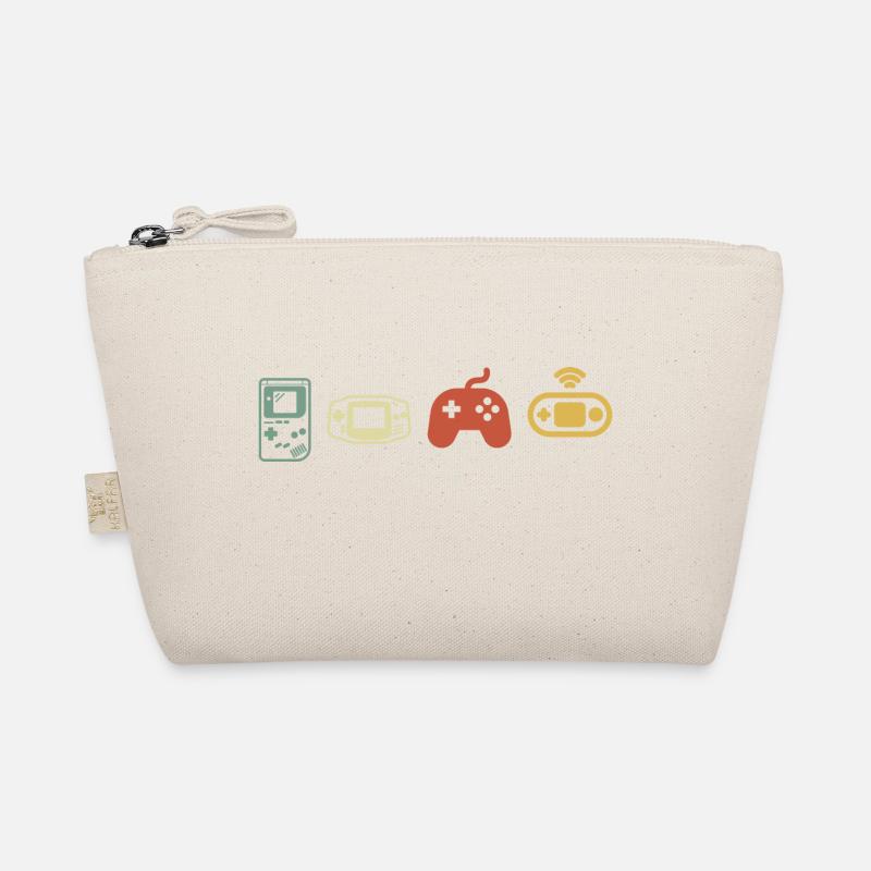 Vintage-Retro-Konsole Bio-Täschchen