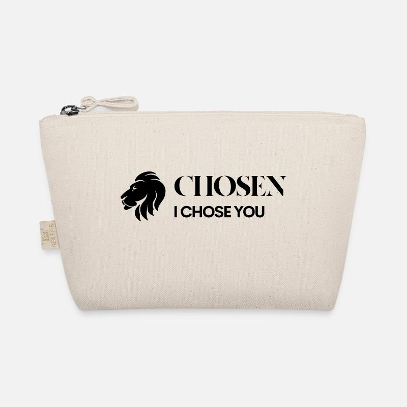 Black logo no background Organic Pouch