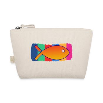 FISH. SARDINE. FISH. APRIL FOOL. SEA - Organic Pouch - nature - Front