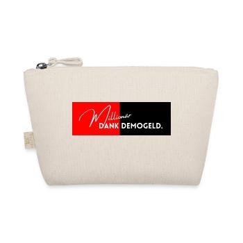 Demo Money Millionaire – Millionaire thanks to Demo Money. - Organic Pouch - nature - Front