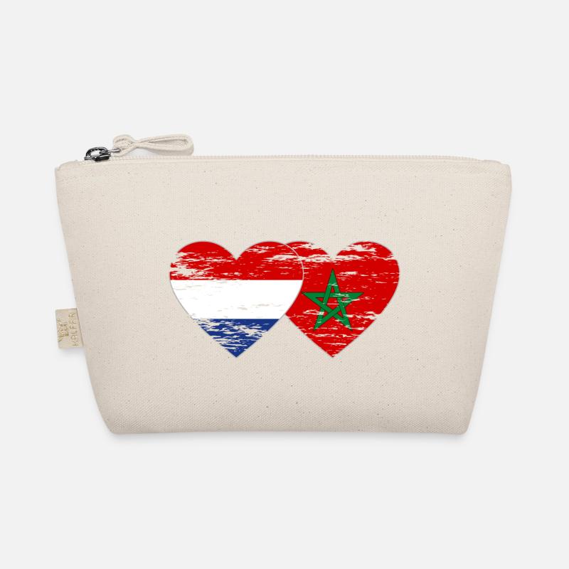 Hollande Maroc drapeau coeur utilisé Trousse biologique