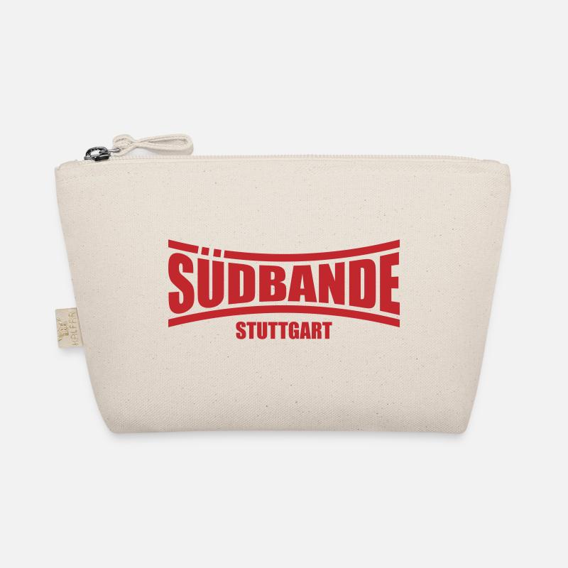 Südbande Stuttgart | Farbe änderbar - Bio-Täschchen - Natur