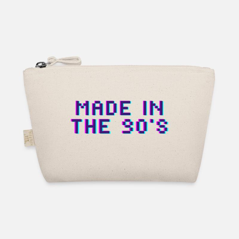 Made in the 90's - Bio-Täschchen - Natur