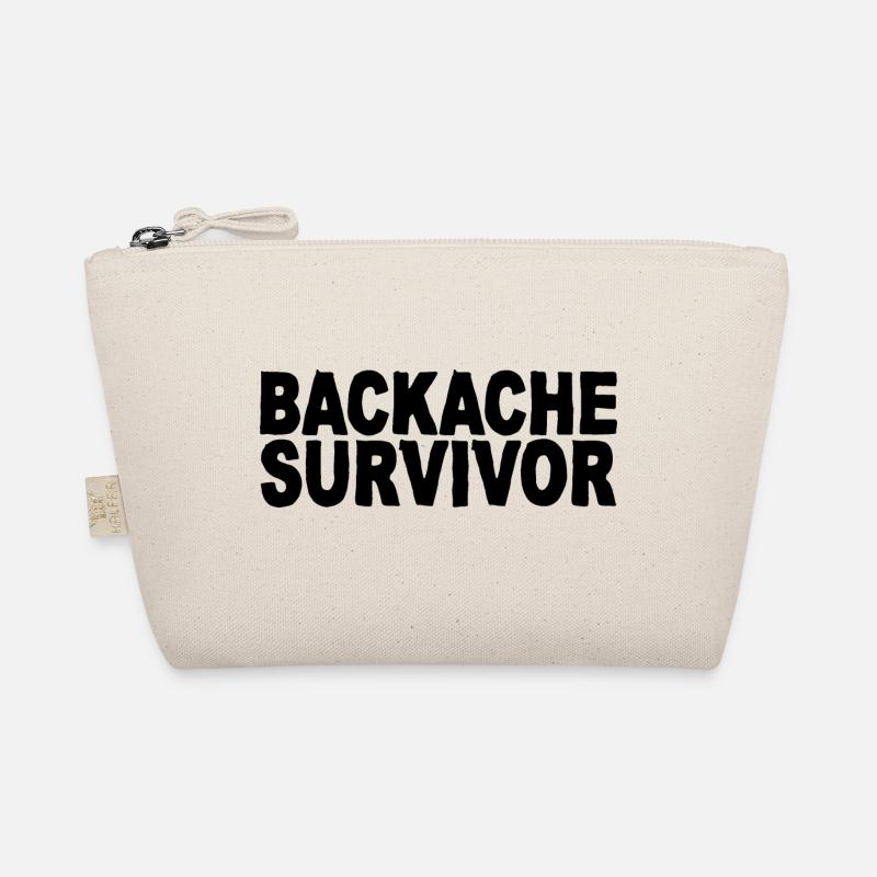 Backache Survivor Organic Pouch