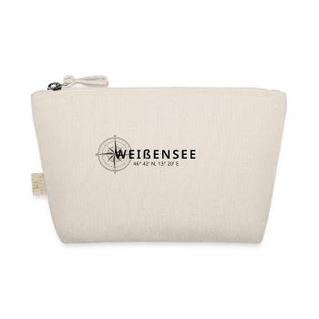 Weißensee Kompass Design - Bio-Täschchen - Natur - Vorne