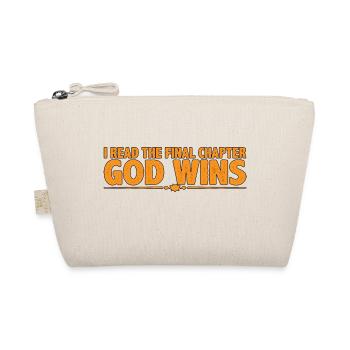 I Read The Final Chapter, God Wins 4 - Bio-Täschchen - Natur - Vorne
